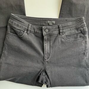 Ann Taylor CURVY Charcoal Skinny Jeans